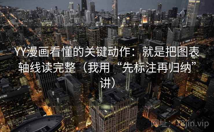 YY漫画看懂的关键动作：就是把图表轴线读完整（我用“先标注再归纳”讲）